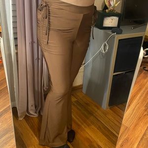 Brown bell bottoms